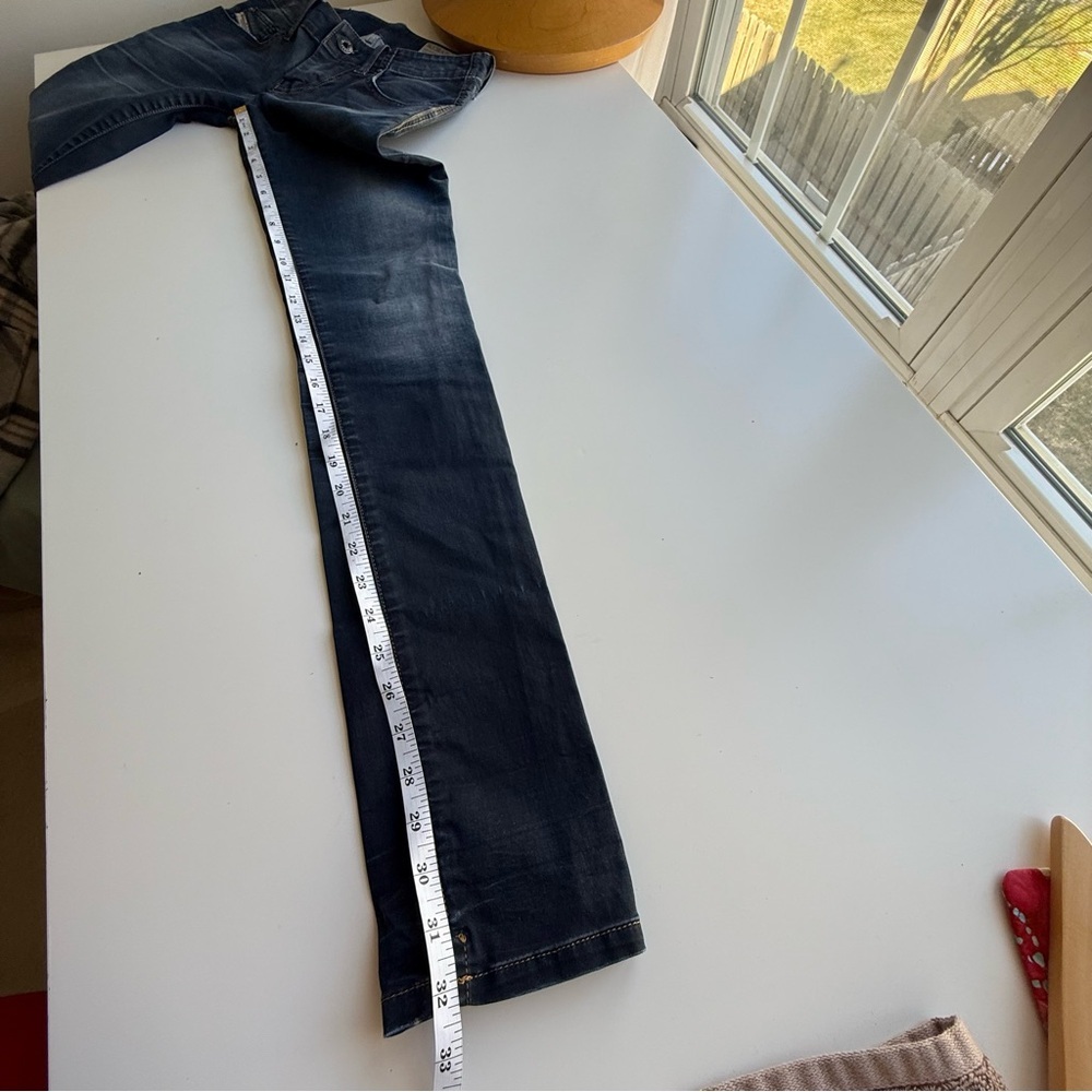 Diesel Industry Super Slim Skinny Low Waist Jeans Size 24 - Picture 8 of 8
